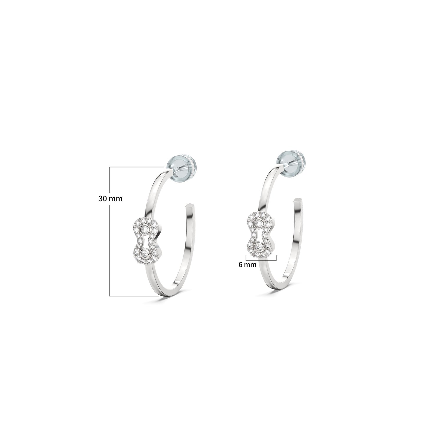 Clasp Boucles d'oreilles