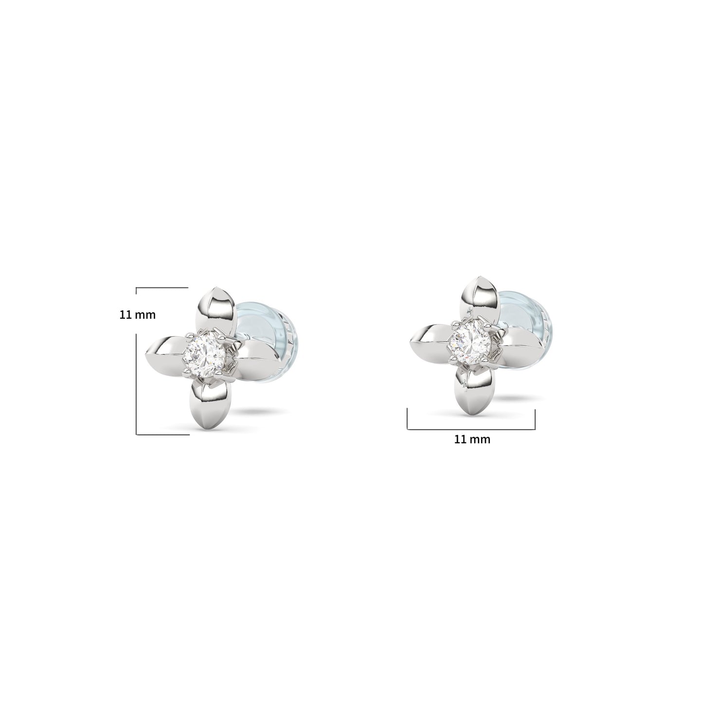 Sérénade des Lilac Boucles d'oreilles