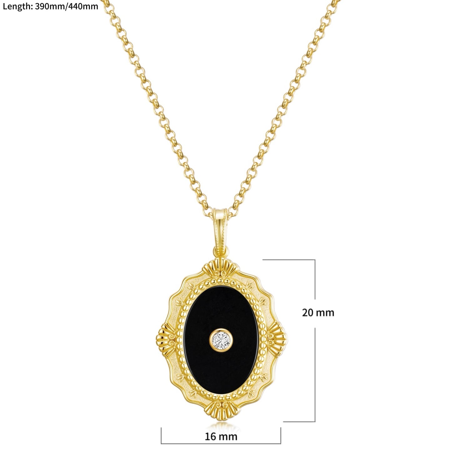 The Focused Collier Double Face