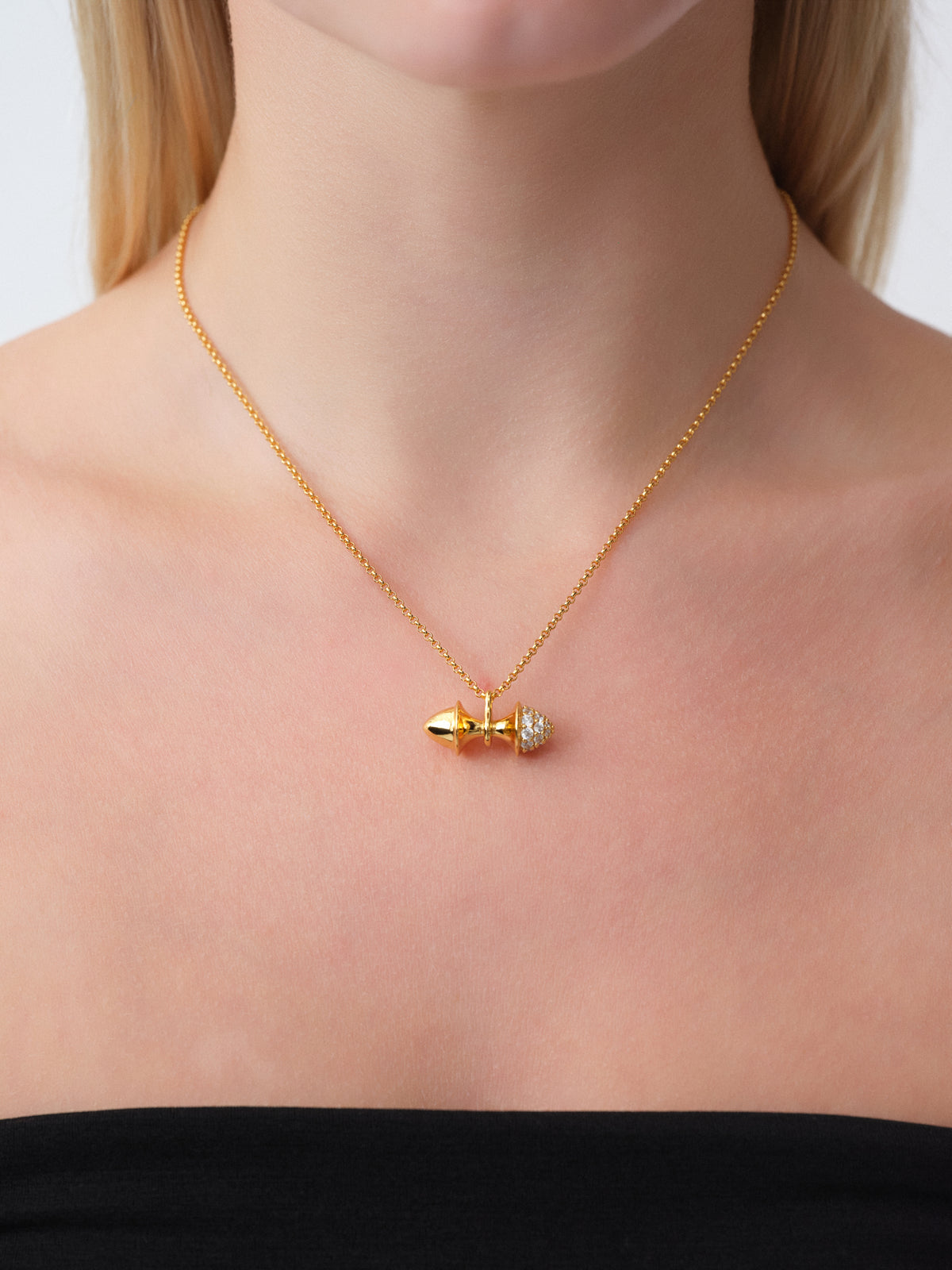 CHECKMATE STALEMATE PENDENTIF