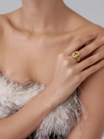 Lilac Noir Bague