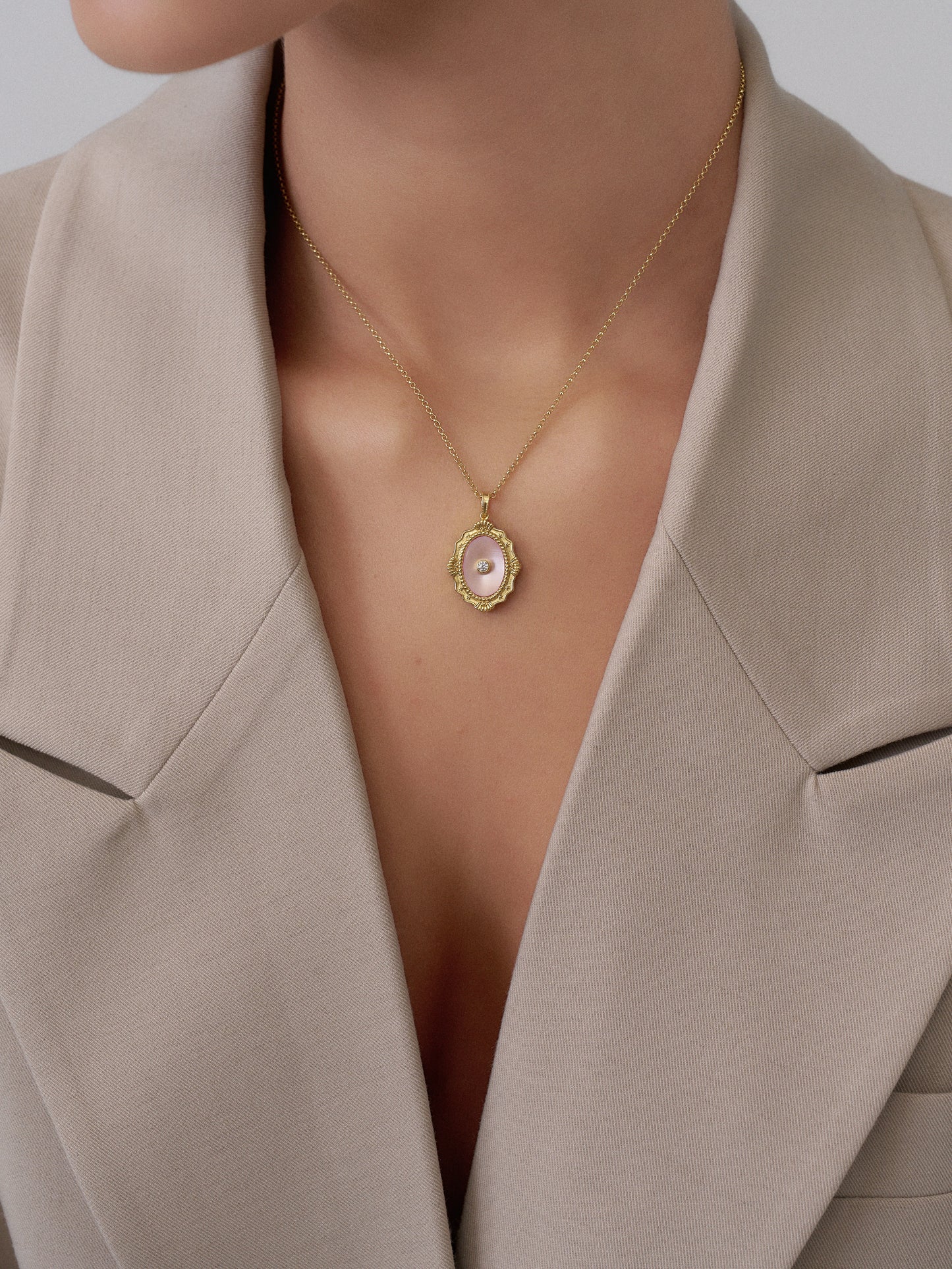The Beloved Collier Double face