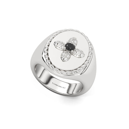 Lilas Noir Bague
