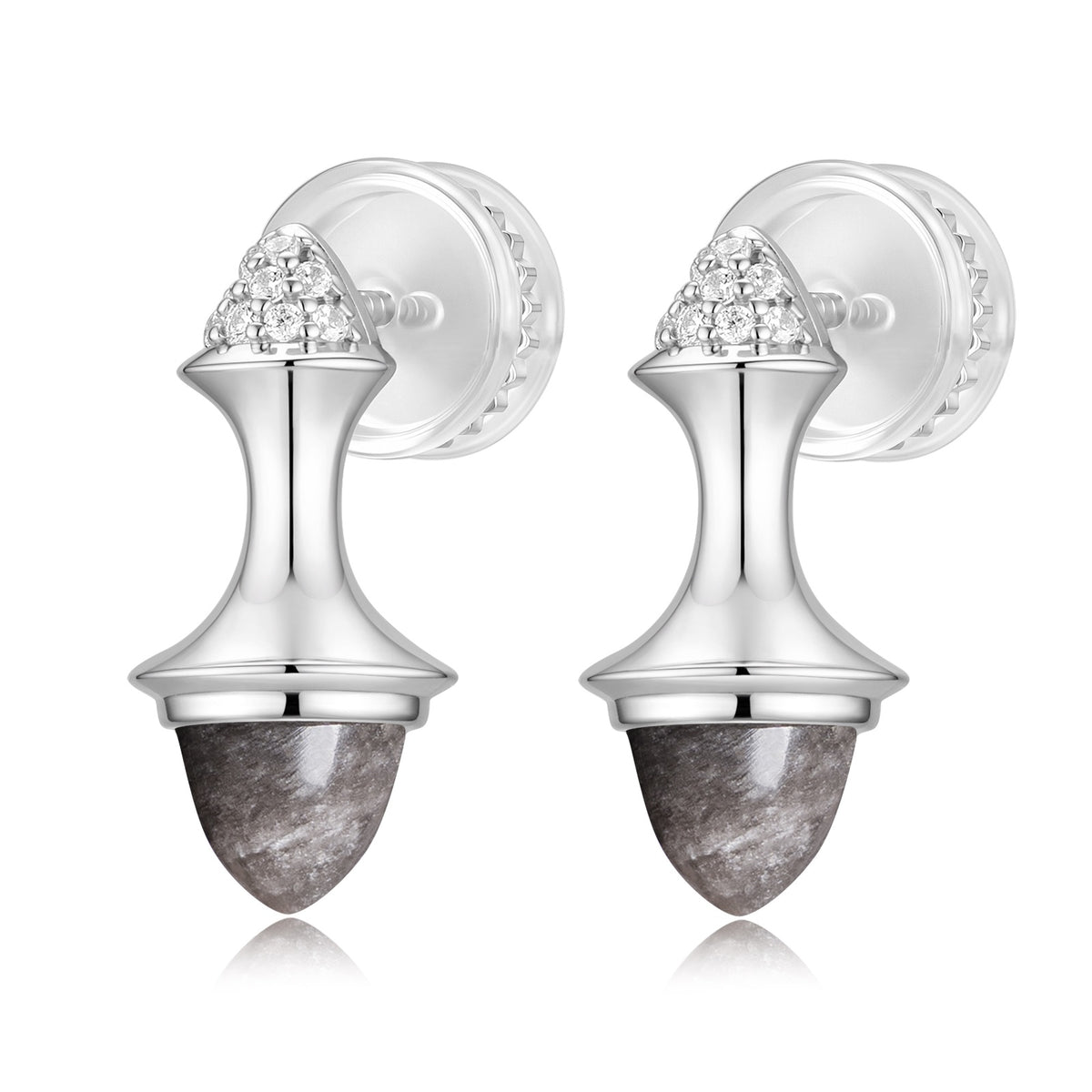 CHECKMATE CHECK  BOUCLES D'OREILLES