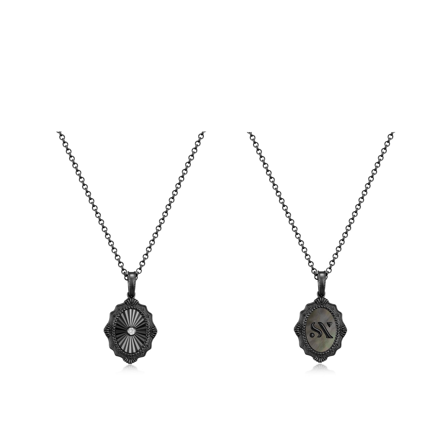 The Black Knight Collier Double face（Small Version）