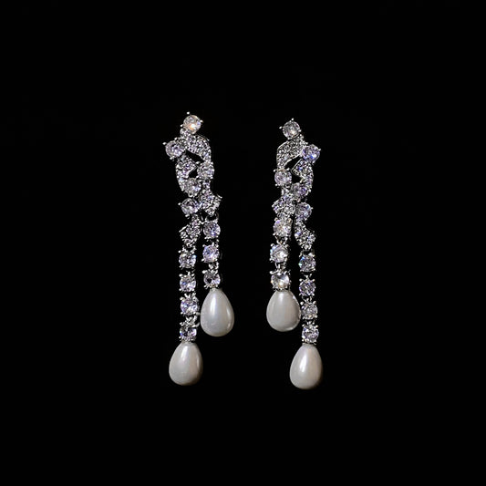 ICECITY boucles d’oreilles Perle des Neige