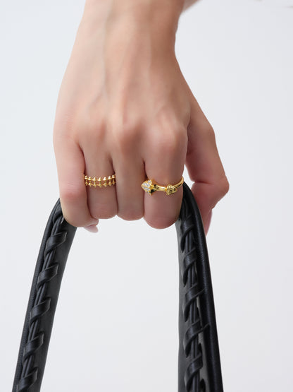 CHECKMATE ROYAL MOVE BAGUE (SMALL VERSION)