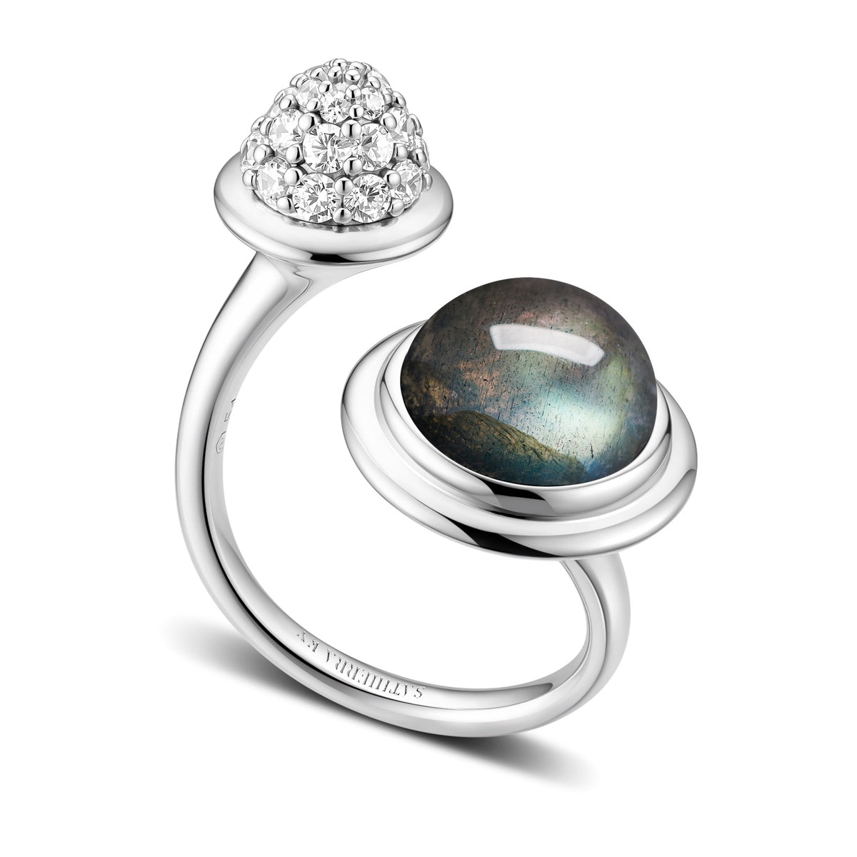 CHECKMATE CHECK  BAGUE JUMELLE