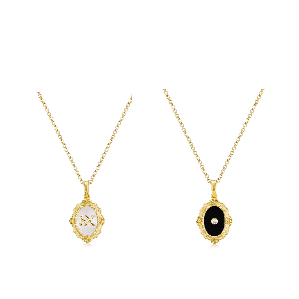 The Focused Collier Double Face (Small Version)