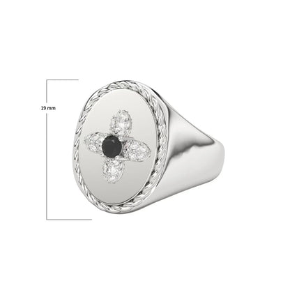 Lilas Noir Bague