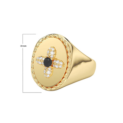 Lilas Noir Bague