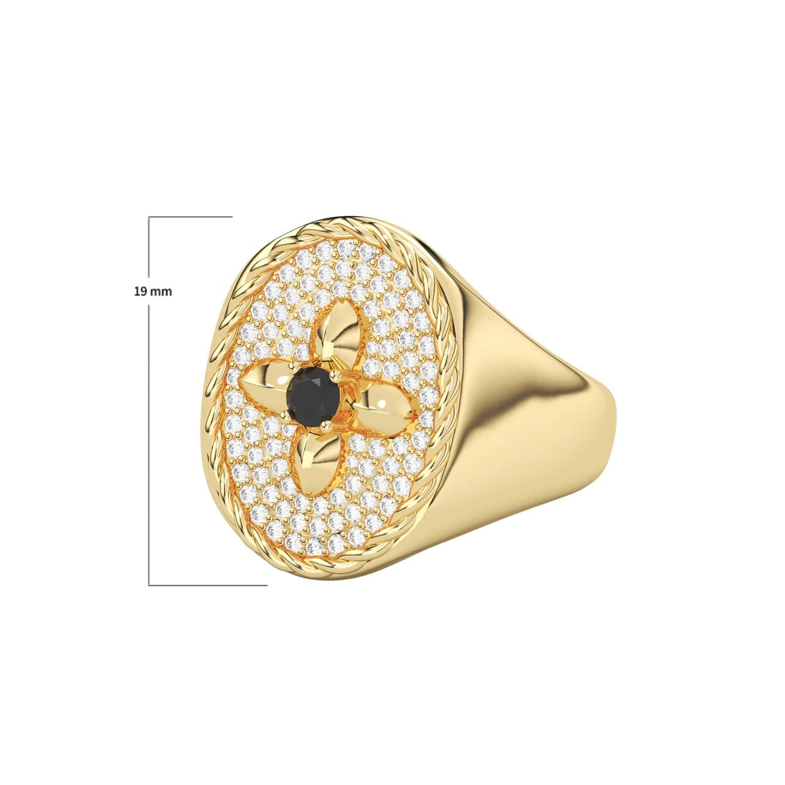 Lilac Noir Bague