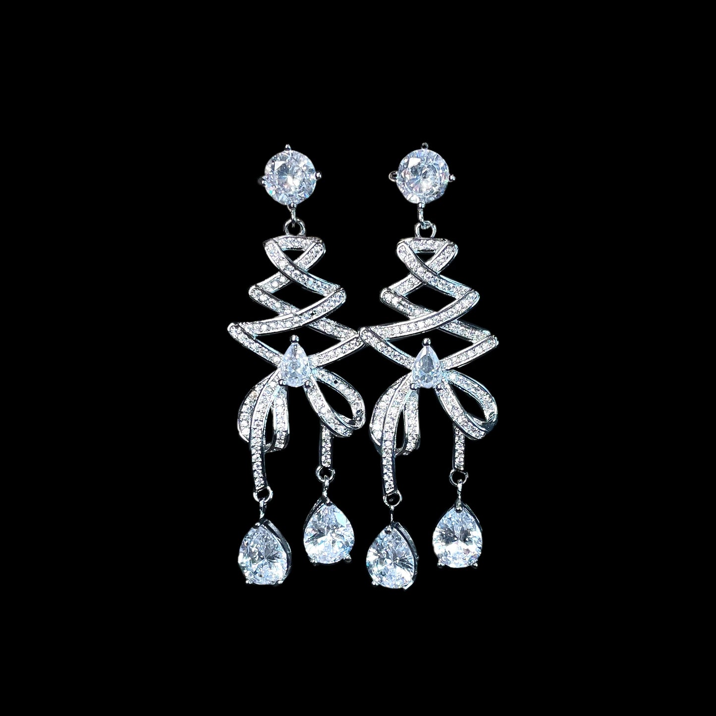 REVERIE DU RUBAN boucles d’oreilles