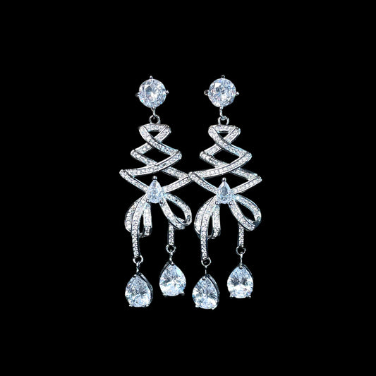 REVERIE DU RUBAN boucles d’oreilles