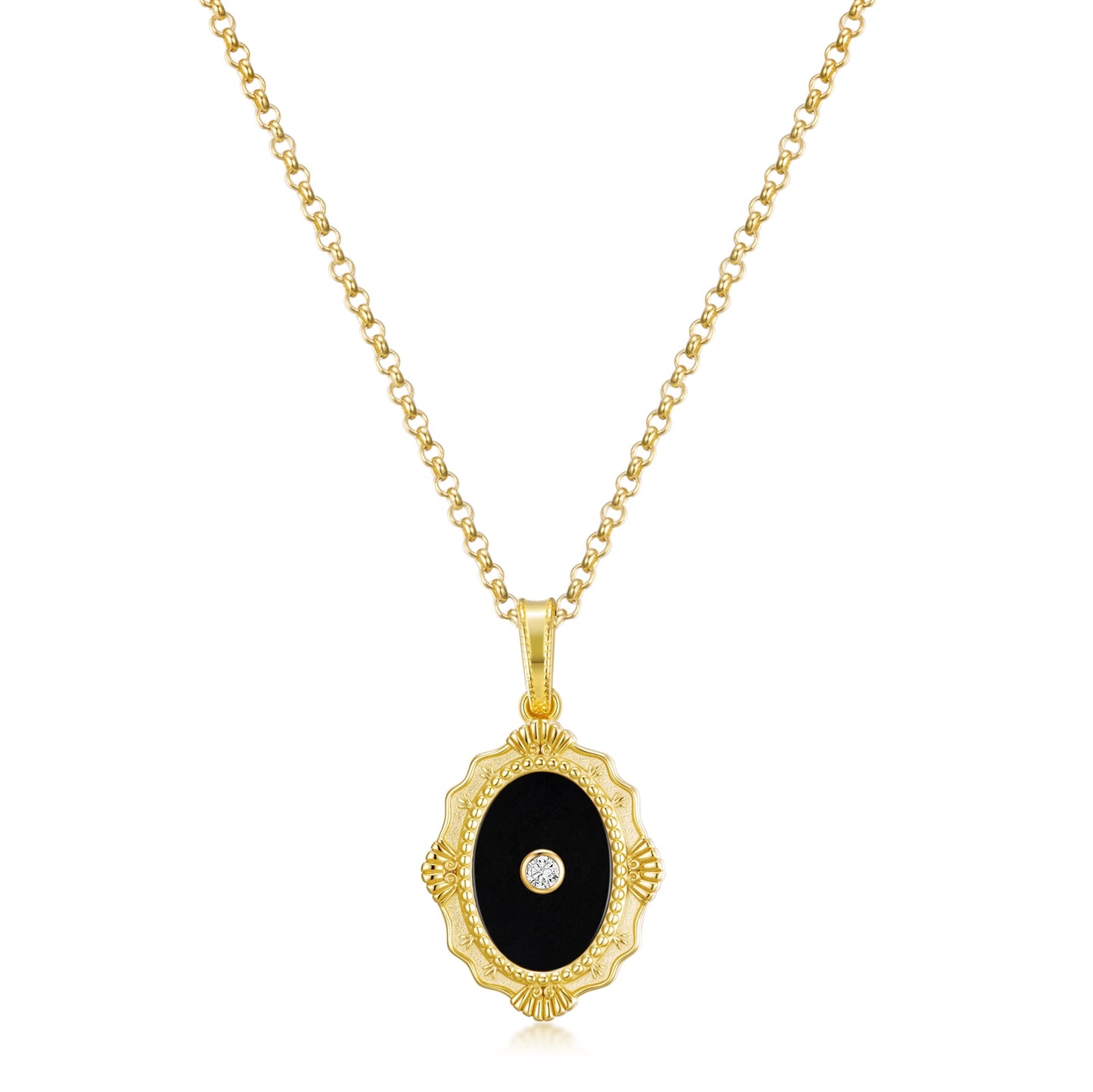 The Focused Collier Double Face
