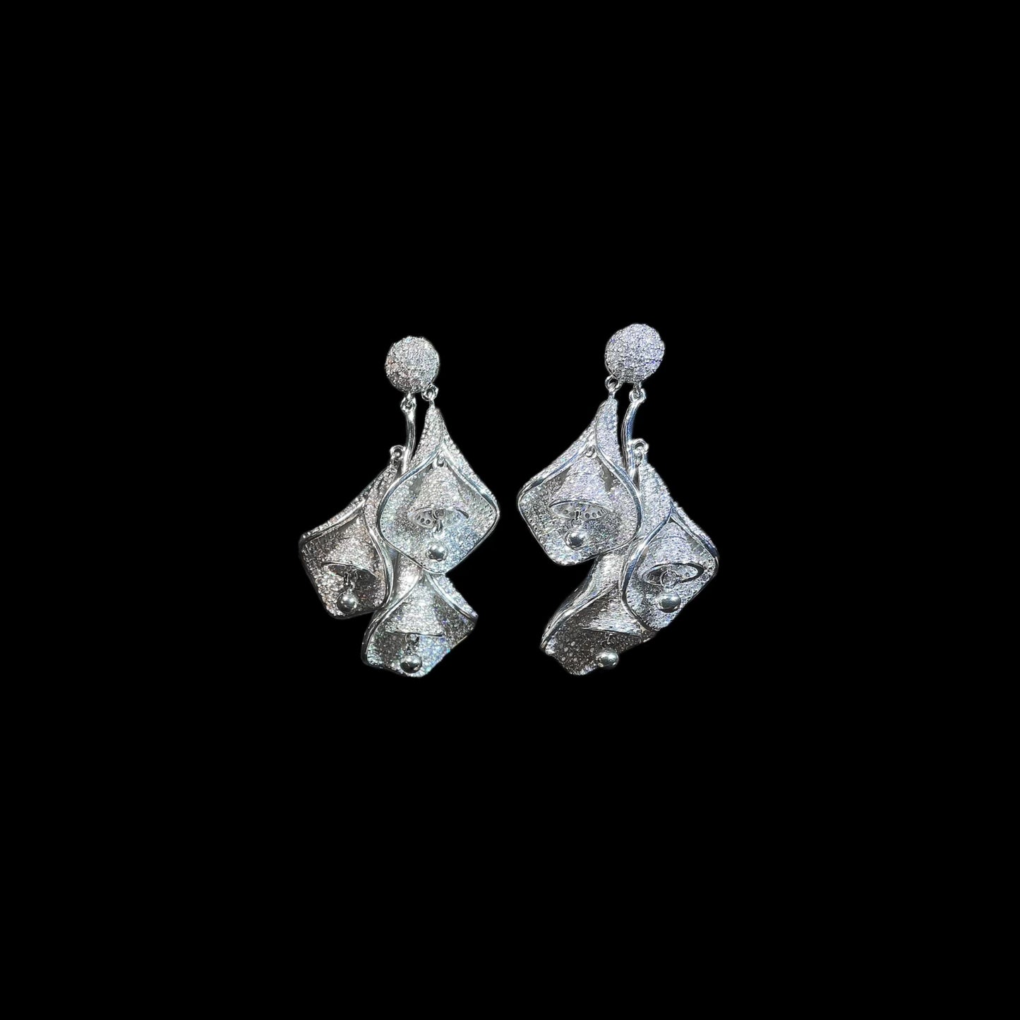 MIRAGE JARDIN boucles d’oreilles