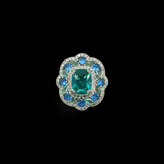 COCKTAIL RING Rêve Bleu-Vert