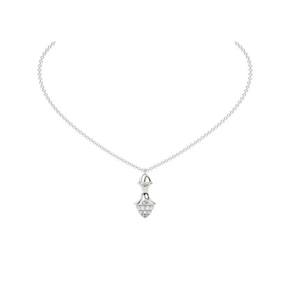 CHECKMATE CHECK  PAVÉ PENDENTIF