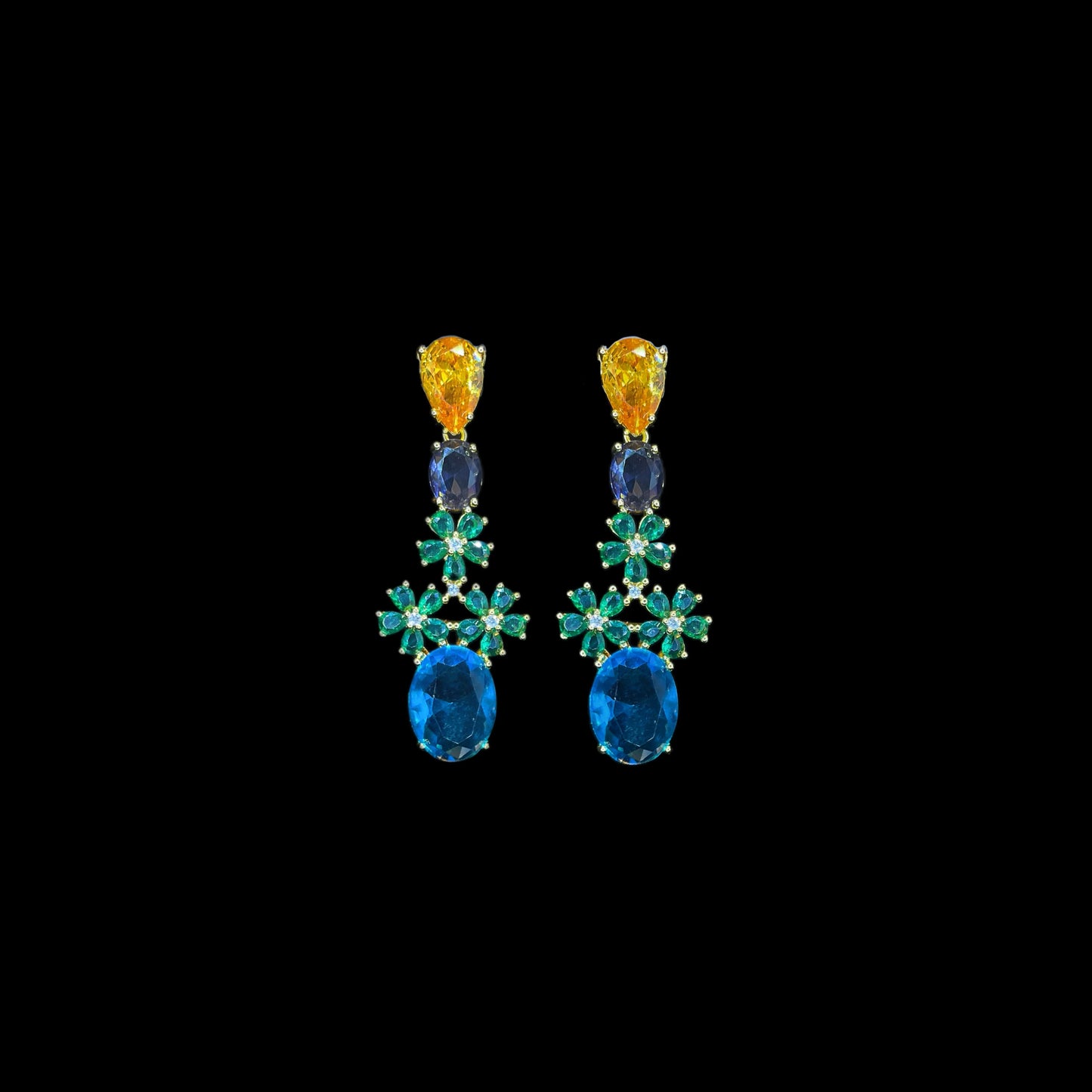 MIRAGE JARDIN boucles d’oreilles