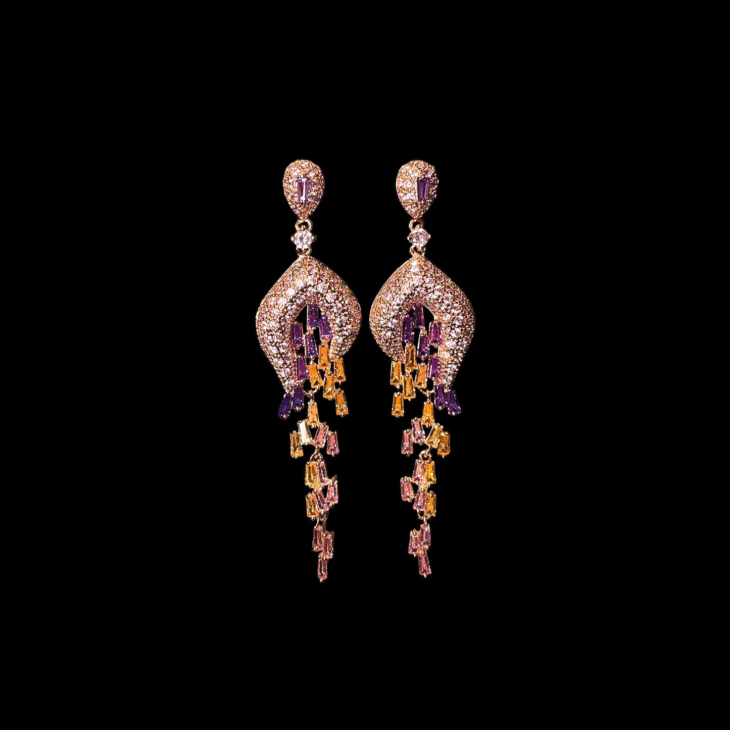 MIRAGE JARDIN boucles d’oreilles