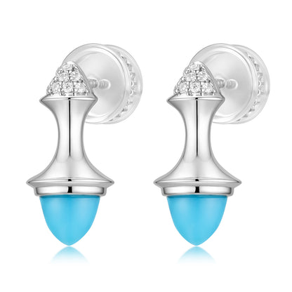 CHECKMATE CHECK  BOUCLES D'OREILLES