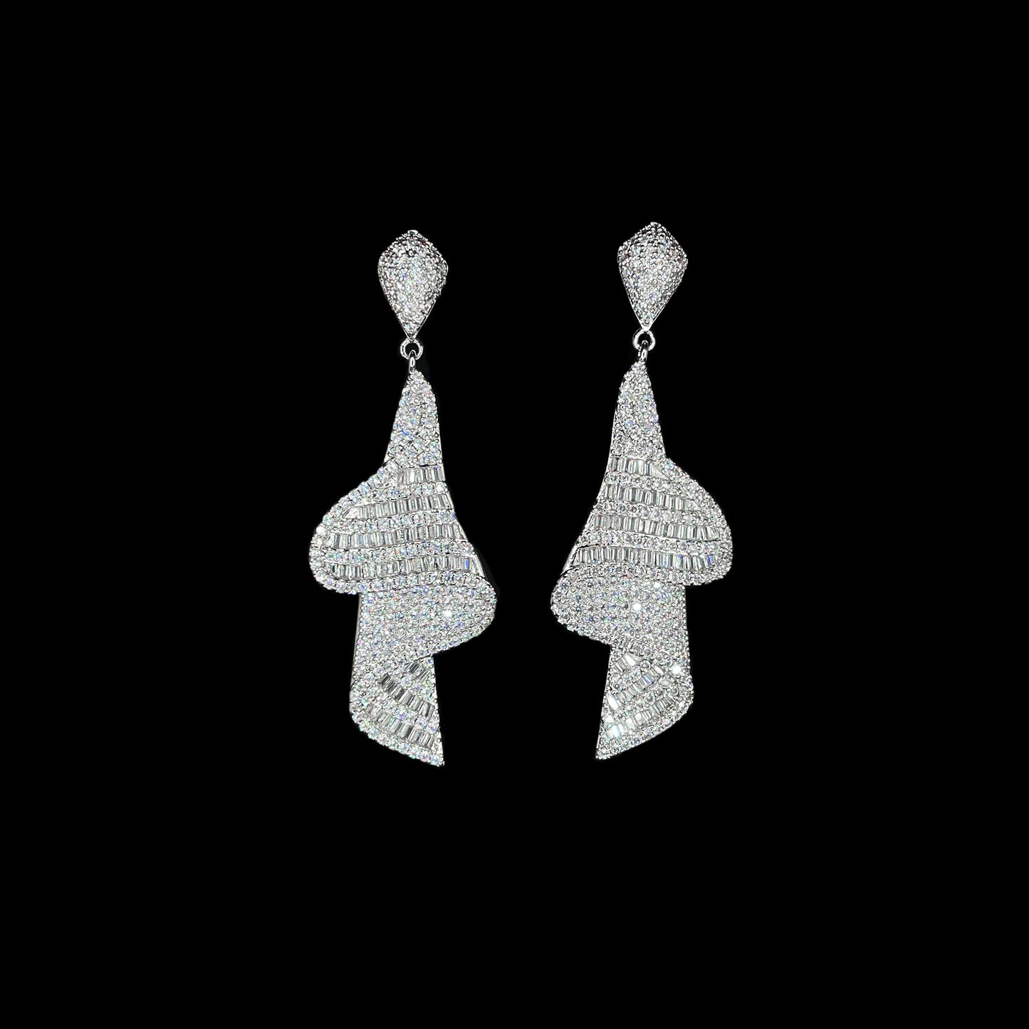 REVERIE DU RUBAN boucles d’oreilles