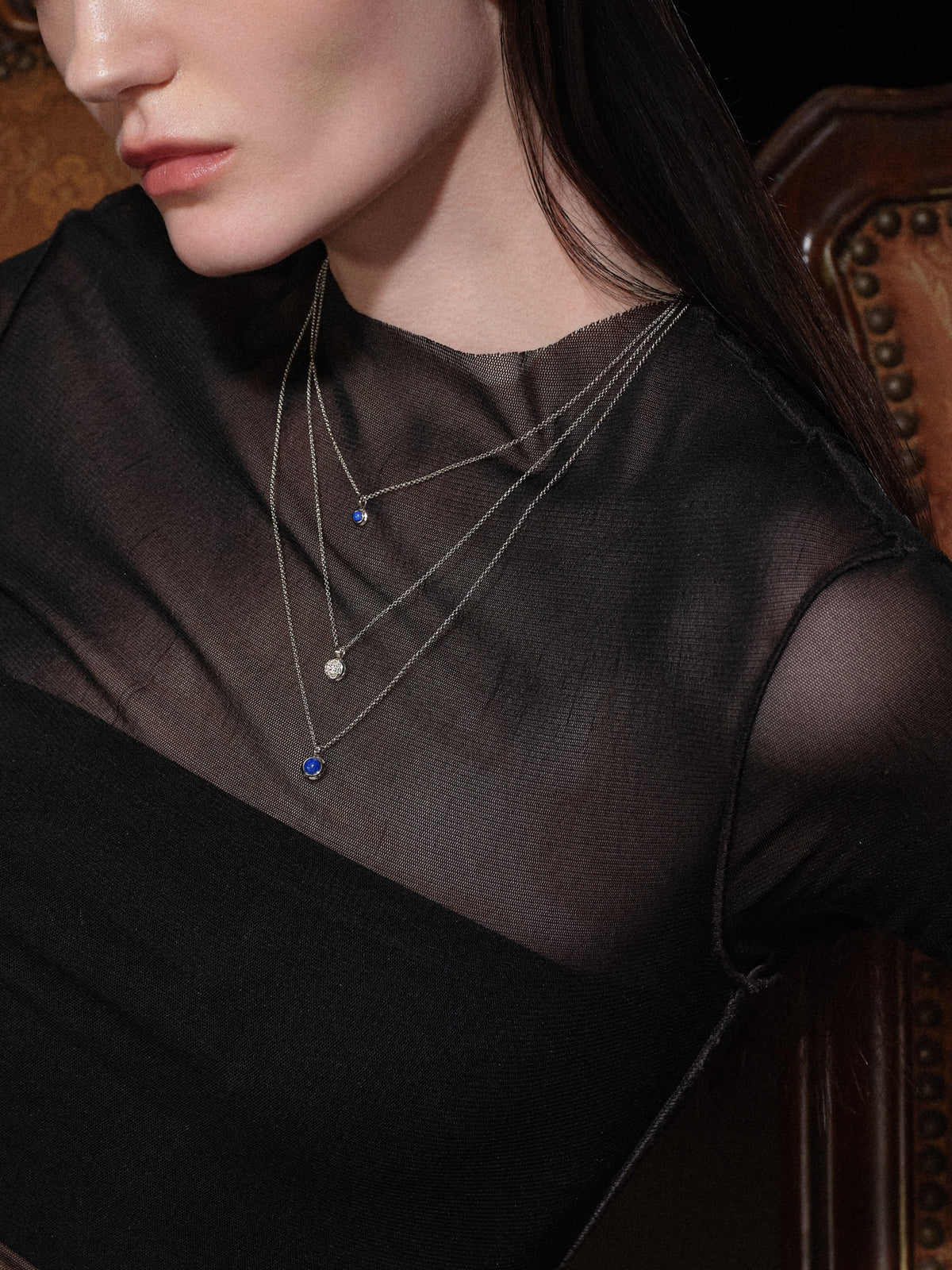 CHECKMATE CHECK  COLLIER （MEDIUM VERSION）
