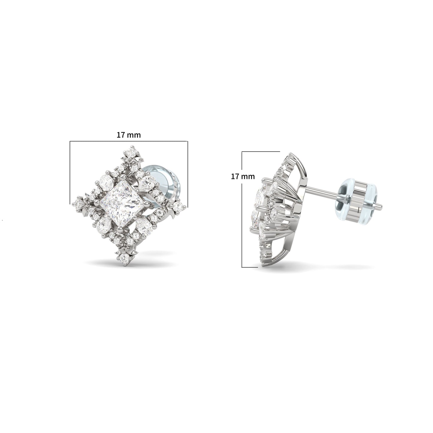 Ice City Boucles d'oreilles