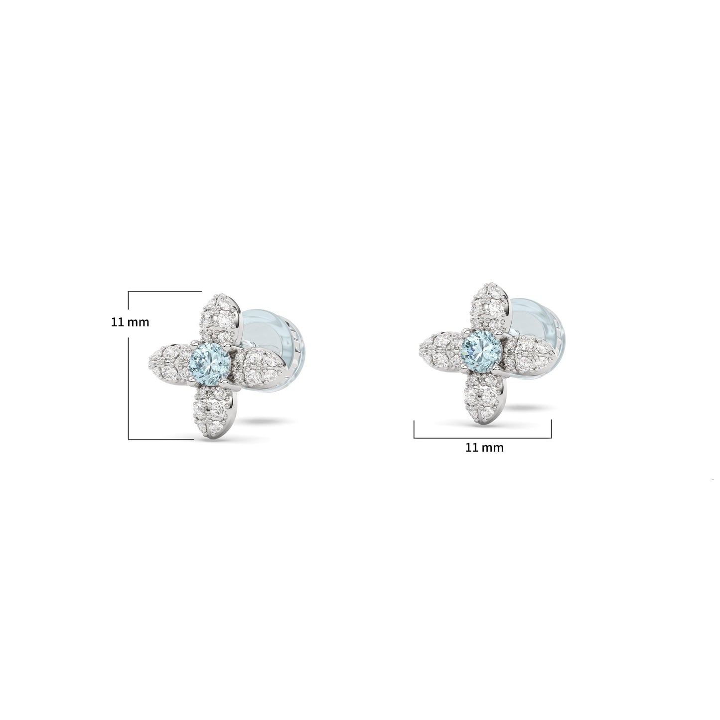 Sérénade des Lilac Boucles d'oreilles