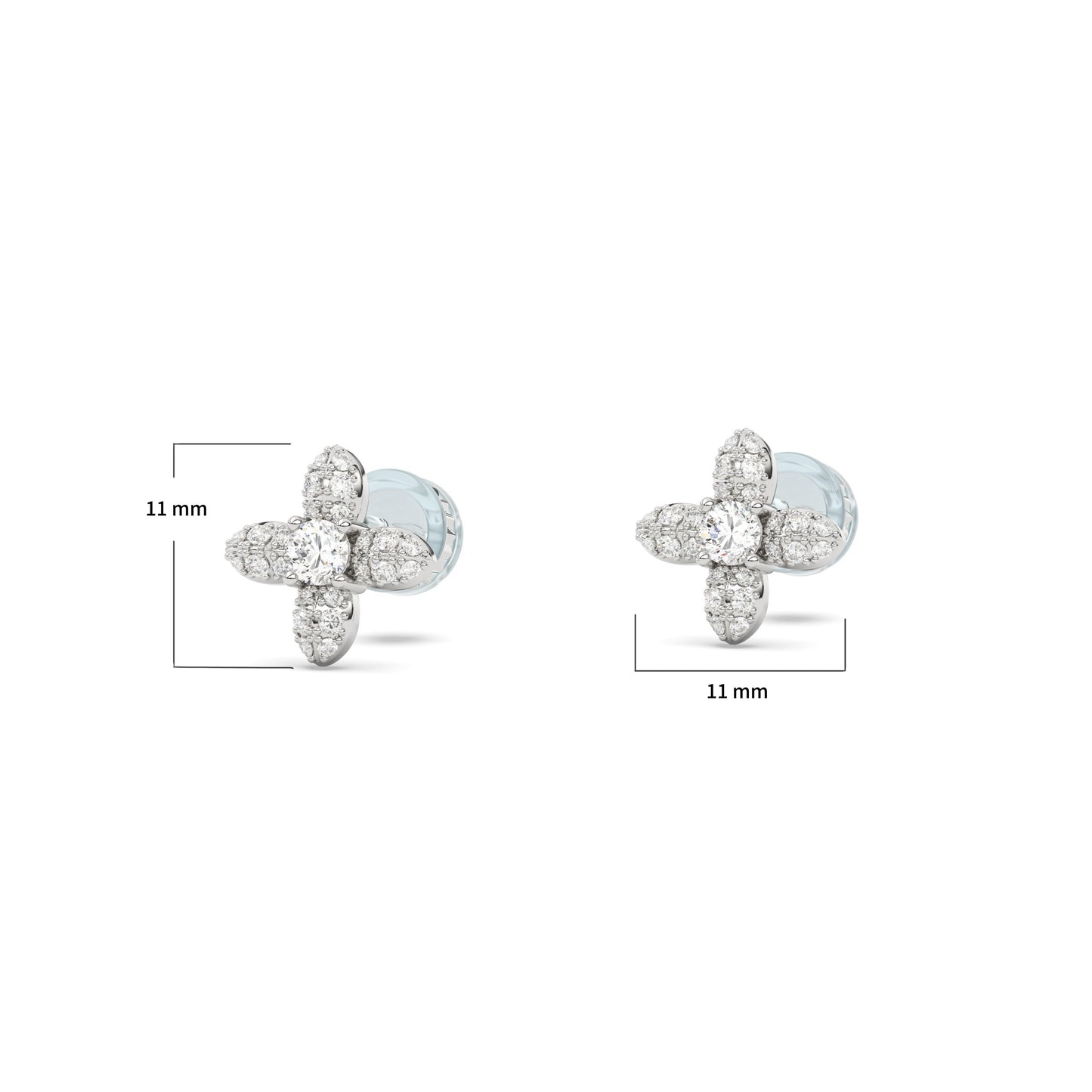 Sérénade des Lilac Boucles d'oreilles