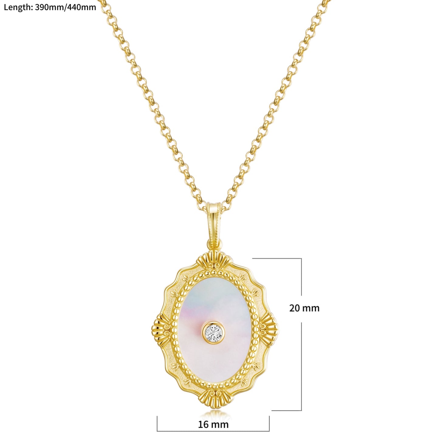 ÇA T’IRA Collier Double Face