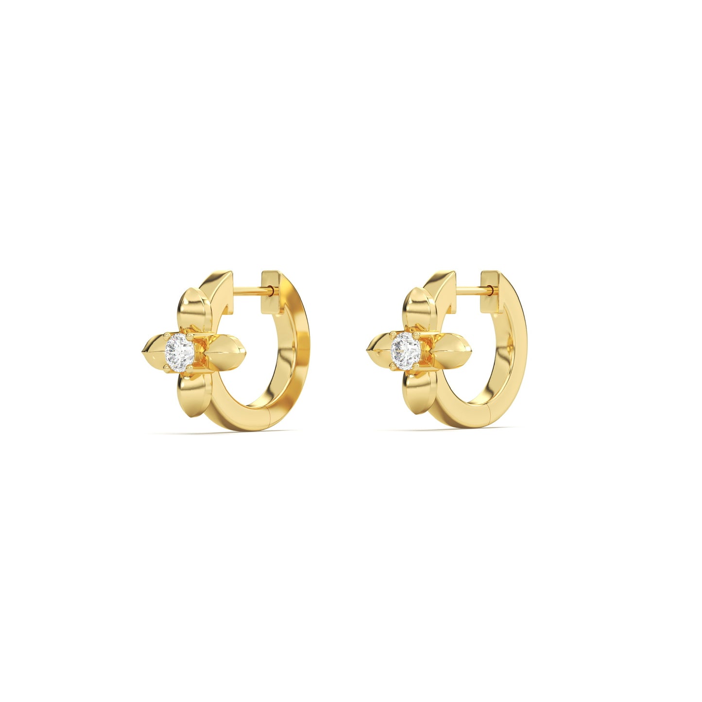 Lilas Noir Boucles d’oreilles