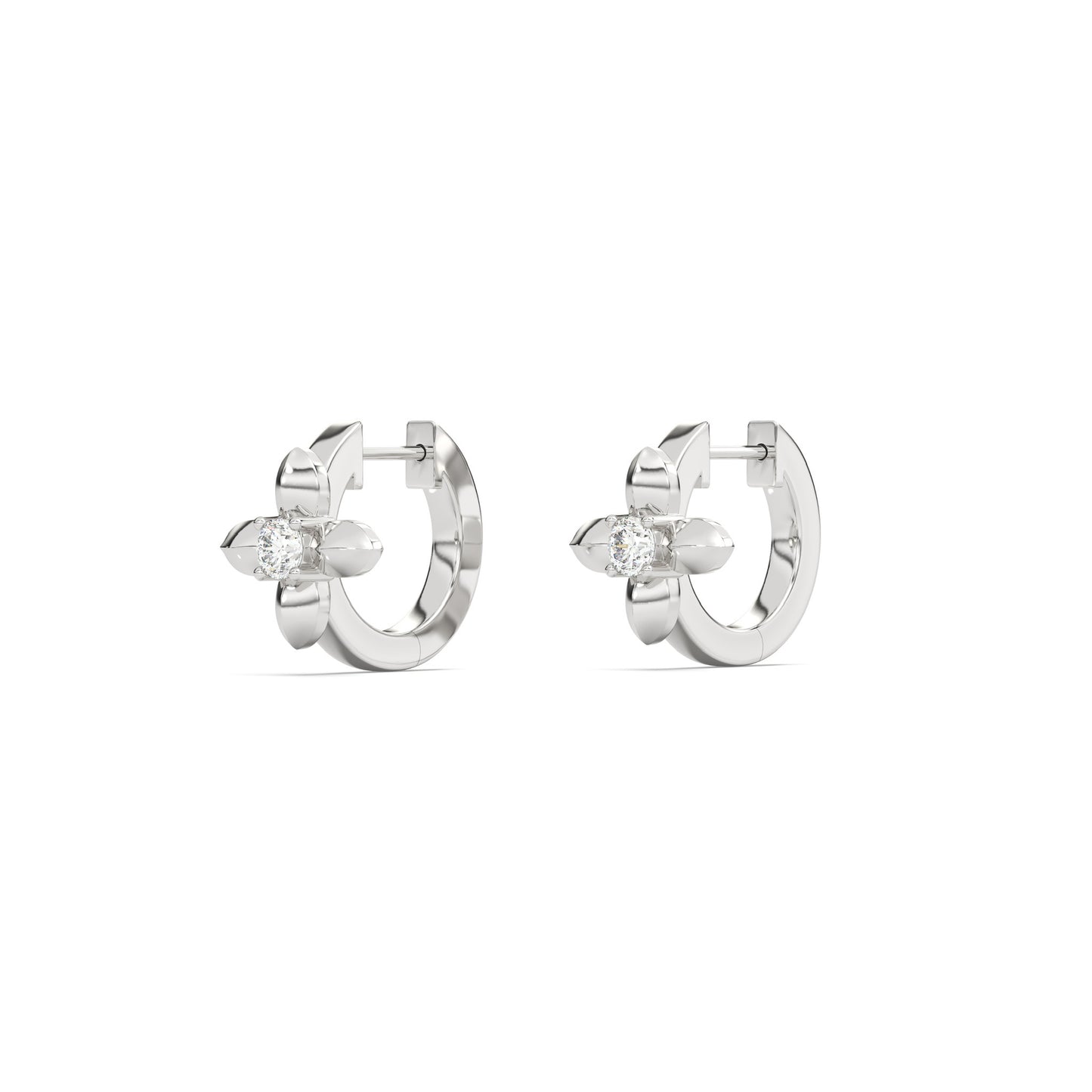 Lilas Noir Boucles d’oreilles