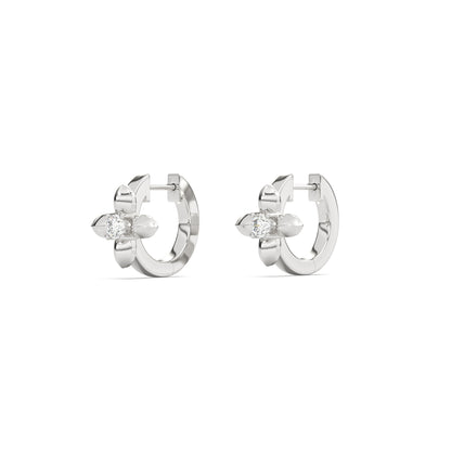 Lilas Noir Boucles d’oreilles