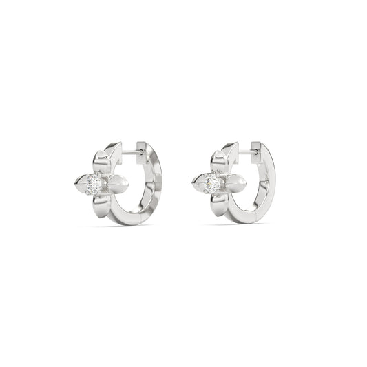 Lilas Noir Boucles d’oreilles