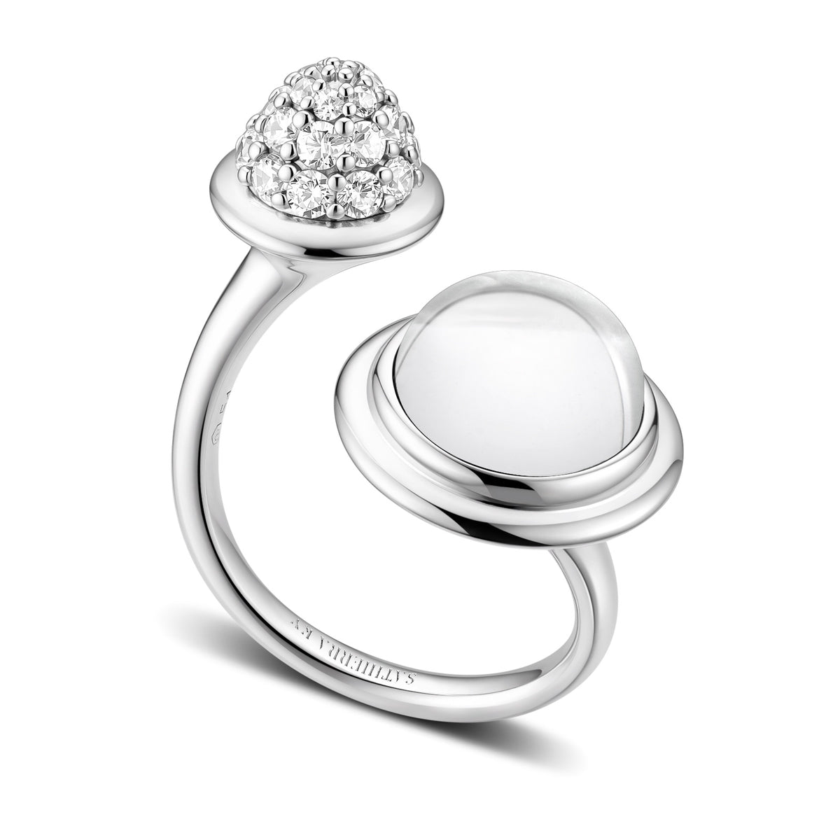 CHECKMATE CHECK  BAGUE JUMELLE