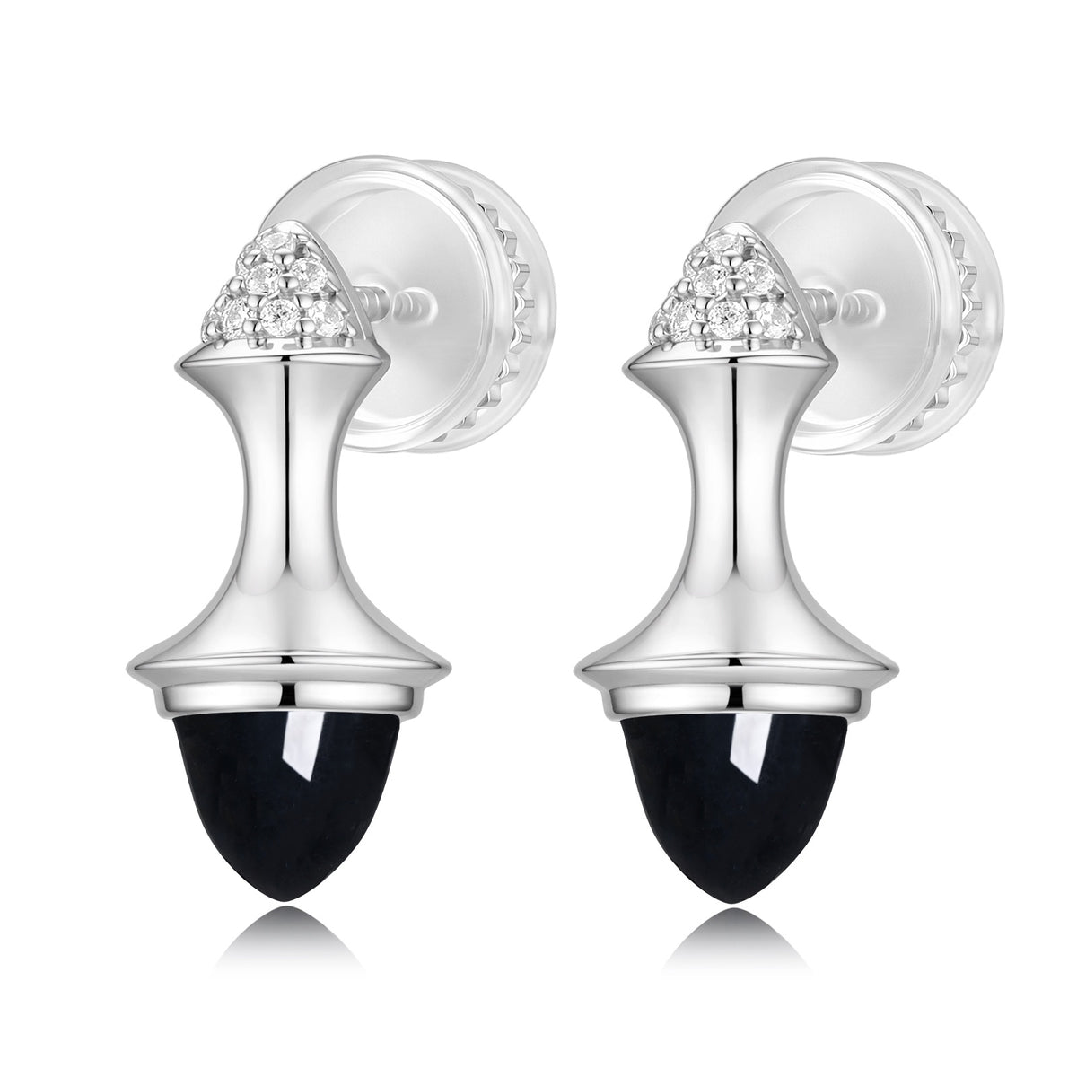 CHECKMATE CHECK  BOUCLES D'OREILLES