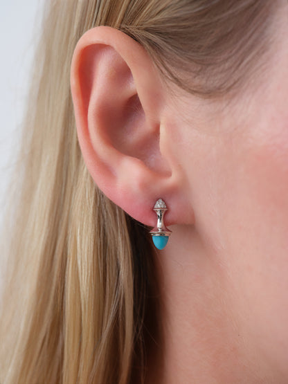 CHECKMATE CHECK  BOUCLES D'OREILLES